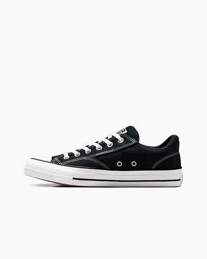 Converse Chuck Taylor All Star Malden Street Women Tennis Shoes Black / White USA | C-87254969