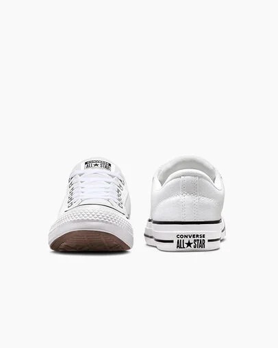 Converse Chuck Taylor All Star Malden Street Women Tennis Shoes White / Black USA | C-81930649