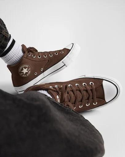 Converse Chuck Taylor All Star Malden Street Women Boots Brown / Brown / White USA | C-48310299