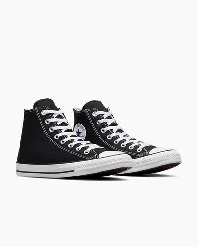 Converse Chuck Taylor All Star Men Canvas Shoes Black USA | C-43872699