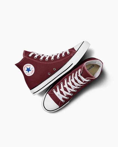 Converse Chuck Taylor All Star Men Canvas Shoes Burgundy USA | C-75281069