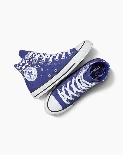 Converse Chuck Taylor All Star Men Sneakers Purple / White / Black USA | C-04385619