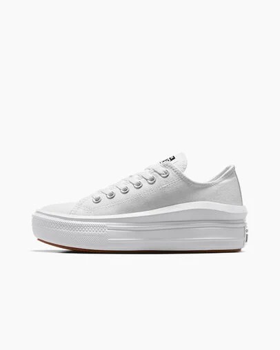 Converse Chuck Taylor All Star Move Women Platform Shoes White USA | C-45690239