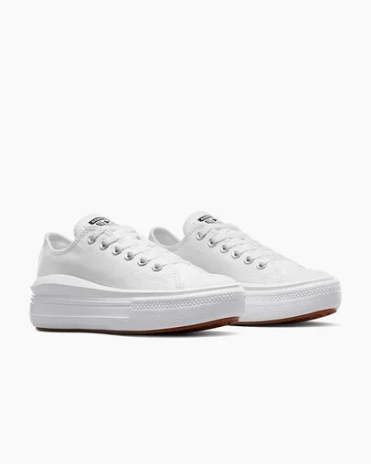 Converse Chuck Taylor All Star Move Women Platform Shoes White USA | C-45690239