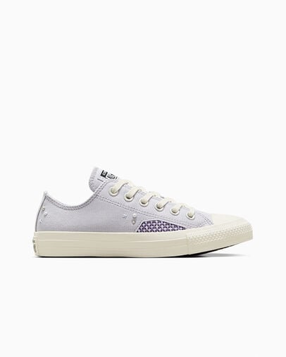 Converse Chuck Taylor All Star Pearls & Studs Women Sneakers Purple Blue Grey USA | C-37906159