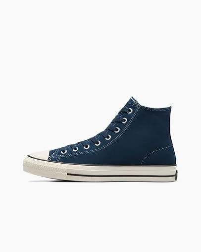 Converse Chuck Taylor All Star Pro Suede Women Skate Shoes Navy / Black USA | C-82973019