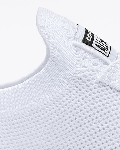 Converse Chuck Taylor All Star Shoreline Knit Women Slip On Shoes White / Black USA | C-57603289