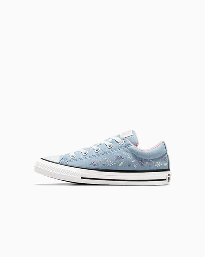 Converse Chuck Taylor All Star Street Tiny Florals Kids' Sneakers Blue / Pink USA | C-56342799