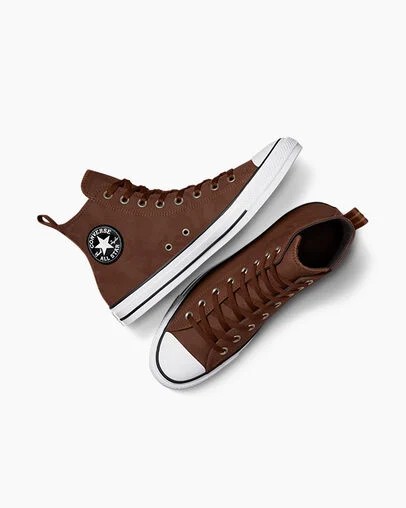 Converse Chuck Taylor All Star TecTuff Waterproof Men Boots Brown / Brown / White USA | C-97582409