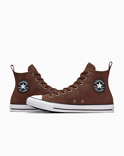 Converse Chuck Taylor All Star TecTuff Waterproof Men Boots Brown / Brown / White USA | C-97582409