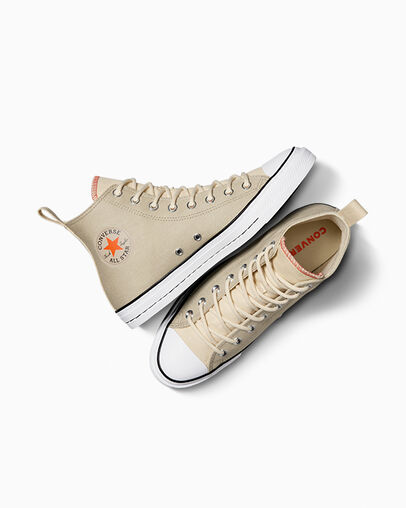 Converse Chuck Taylor All Star Vintage Athletic Men Sneakers Grey / Beige White USA | C-15890349