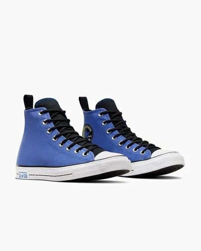Converse Chuck Taylor All Star Vintage Athletic Men Sneakers Blue / Black / White USA | C-59672849