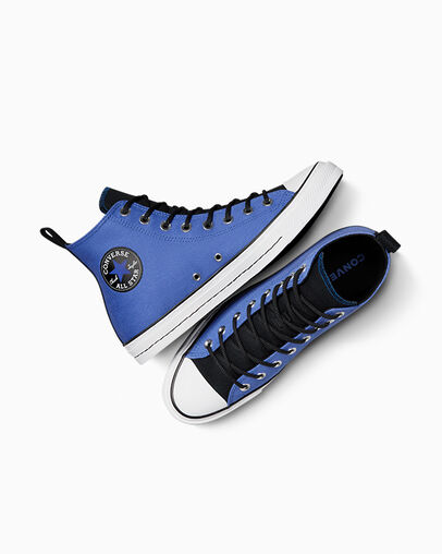 Converse Chuck Taylor All Star Vintage Athletic Men Sneakers Blue / Black / White USA | C-59672849