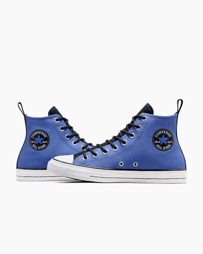 Converse Chuck Taylor All Star Vintage Athletic Men Sneakers Blue / Black / White USA | C-59672849