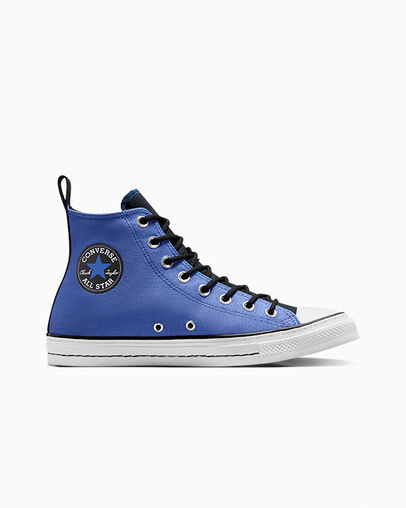 Converse Chuck Taylor All Star Vintage Athletic Men Sneakers Blue / Black / White USA | C-59672849
