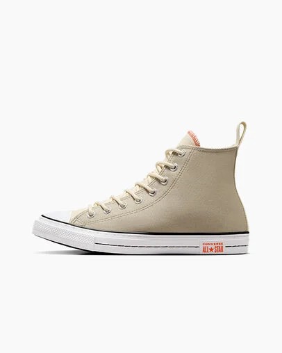 Converse Chuck Taylor All Star Vintage Athletic Women Sneakers Grey / Beige White USA | C-40731589