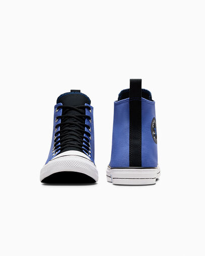 Converse Chuck Taylor All Star Vintage Athletic Women Sneakers Blue / Black / White USA | C-03279149