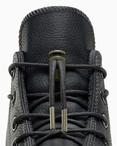 Converse Chuck Taylor All Star Weatherized Leather Women Sneakers Grey USA | C-56274019