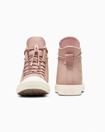 Converse Chuck Taylor All Star Weatherized Leather Women Sneakers Pink USA | C-79154239
