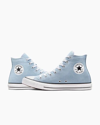 Converse Chuck Taylor All Star Women Canvas Shoes Blue USA | C-93621509
