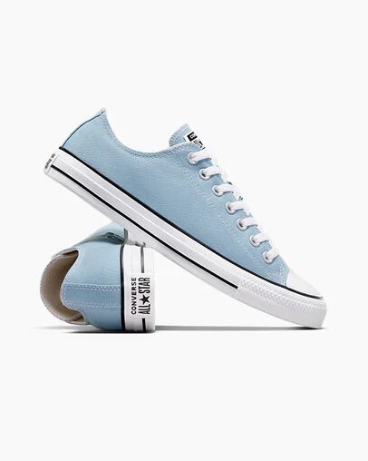Converse Chuck Taylor All Star Women Canvas Shoes Blue USA | C-86735249