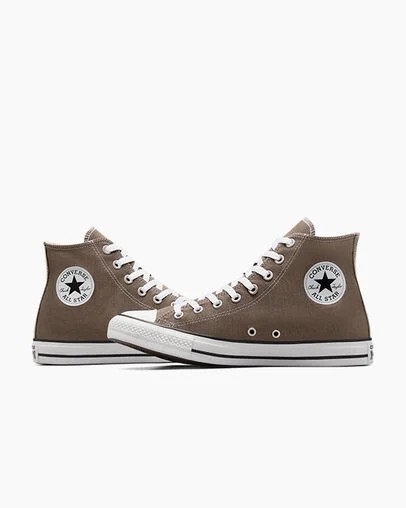 Converse Chuck Taylor All Star Women Canvas Shoes Grey Brown USA | C-72480959