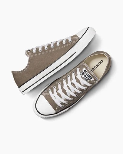 Converse Chuck Taylor All Star Women Canvas Shoes Grey Brown USA | C-60384719