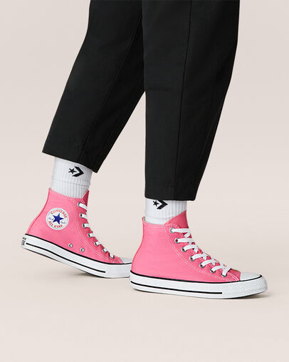 Converse Chuck Taylor All Star Women Canvas Shoes Pink USA | C-95306179