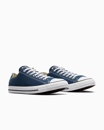 Converse Chuck Taylor All Star Women Canvas Shoes Navy USA | C-95736419