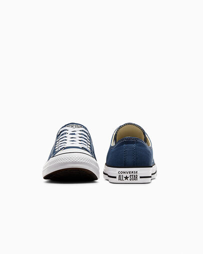 Converse Chuck Taylor All Star Women Canvas Shoes Navy USA | C-95736419