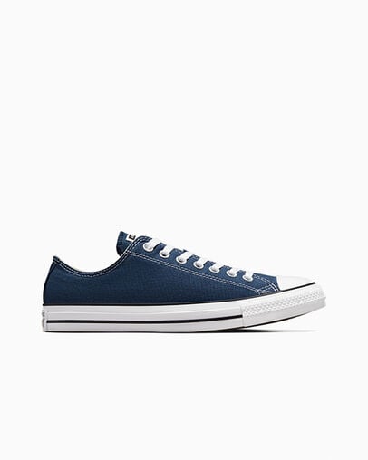 Converse Chuck Taylor All Star Women Canvas Shoes Navy USA | C-95736419