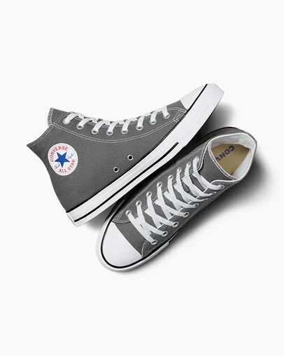 Converse Chuck Taylor All Star Women Canvas Shoes Grey USA | C-70961329
