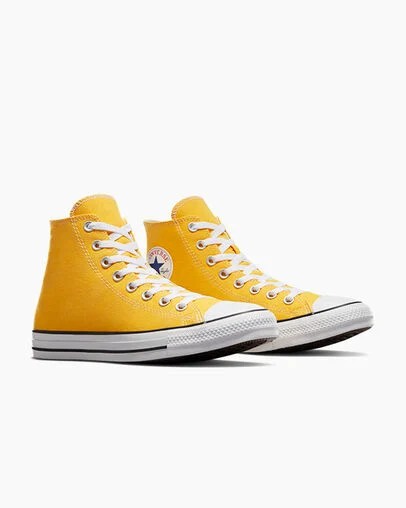 Converse Chuck Taylor All Star Women Canvas Shoes Lemon USA | C-98562739
