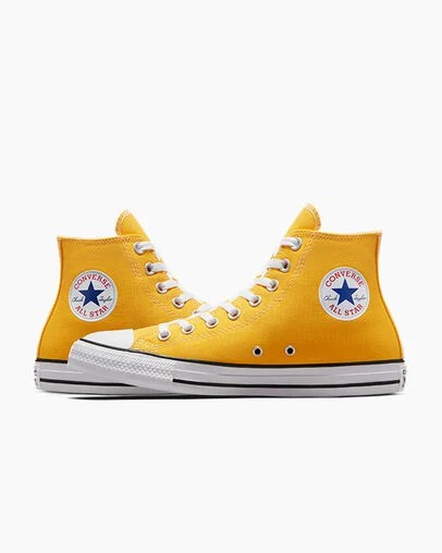 Converse Chuck Taylor All Star Women Canvas Shoes Lemon USA | C-98562739