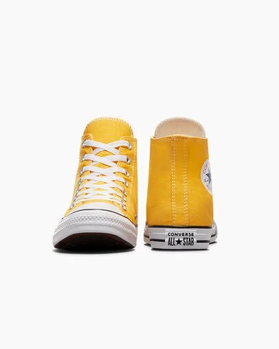 Converse Chuck Taylor All Star Women Canvas Shoes Lemon USA | C-98562739