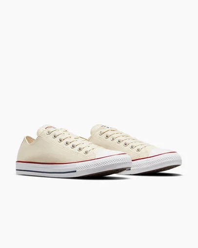 Converse Chuck Taylor All Star Women Canvas Shoes Beige White USA | C-59203789
