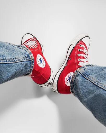 Converse Chuck Taylor All Star Women Canvas Shoes Red USA | C-52169049