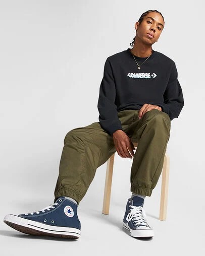Converse Chuck Taylor All Star Women Canvas Shoes Navy USA | C-63419759