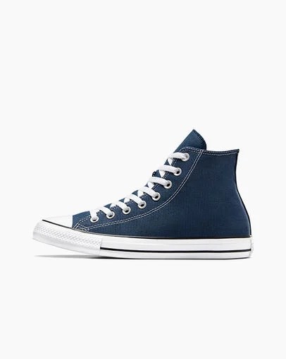 Converse Chuck Taylor All Star Women Canvas Shoes Navy USA | C-63419759