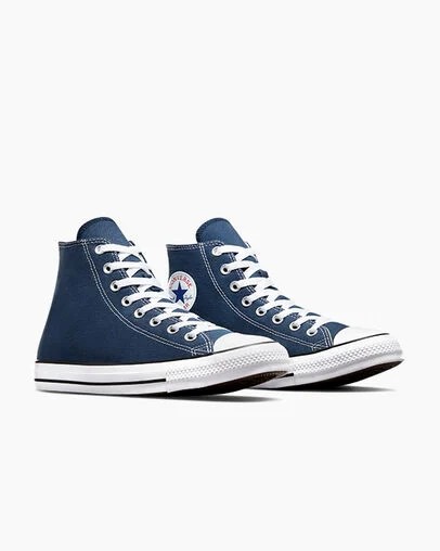 Converse Chuck Taylor All Star Women Canvas Shoes Navy USA | C-63419759