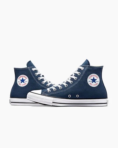Converse Chuck Taylor All Star Women Canvas Shoes Navy USA | C-63419759