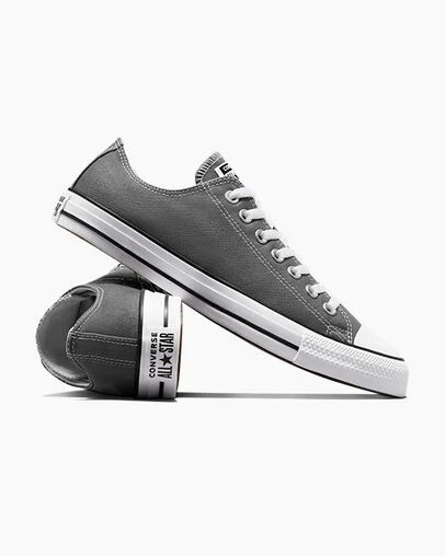 Converse Chuck Taylor All Star Women Canvas Shoes Grey USA | C-73082699