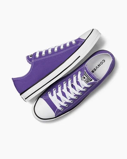 Converse Chuck Taylor All Star Women Canvas Shoes Purple USA | C-75013299