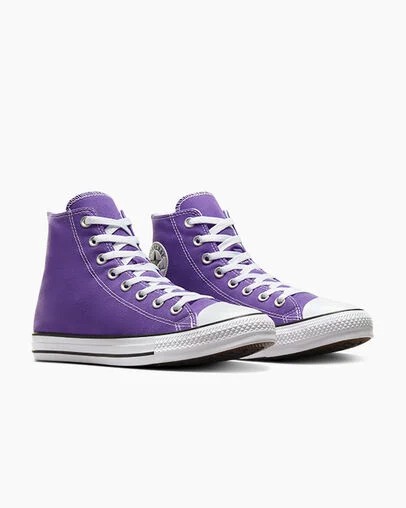 Converse Chuck Taylor All Star Women Canvas Shoes Purple USA | C-42915089