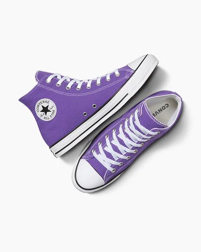 Converse Chuck Taylor All Star Women Canvas Shoes Purple USA | C-42915089