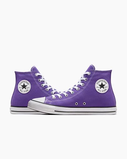 Converse Chuck Taylor All Star Women Canvas Shoes Purple USA | C-42915089