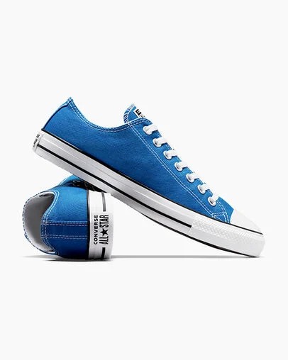 Converse Chuck Taylor All Star Women Canvas Shoes Blue USA | C-29470839