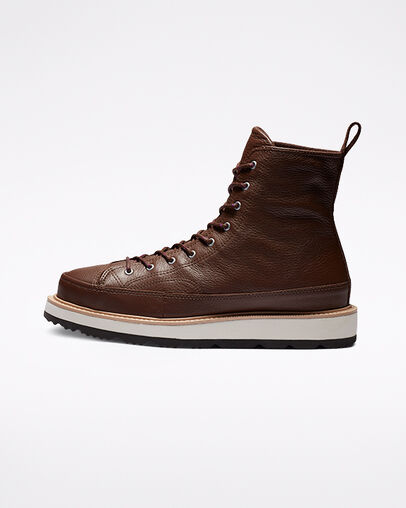 Converse Chuck Taylor Crafted Men Boots Chocolate / Black USA | C-52198639