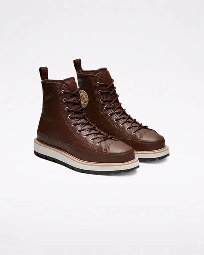 Converse Chuck Taylor Crafted Men Boots Chocolate / Black USA | C-52198639
