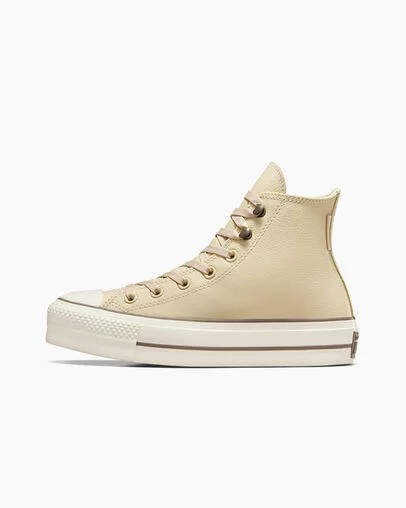Converse Chuck Tayor All Star Lift Women Platform Shoes Beige USA | C-53482679